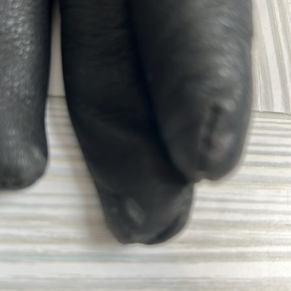 Harley‎ Davidson Women’s Black Leather Gloves Fleece Glove Insert One Size - Picture 7 of 8